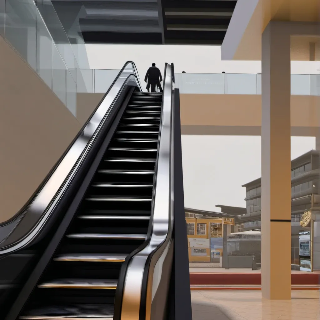 chat with ai character: escalator 