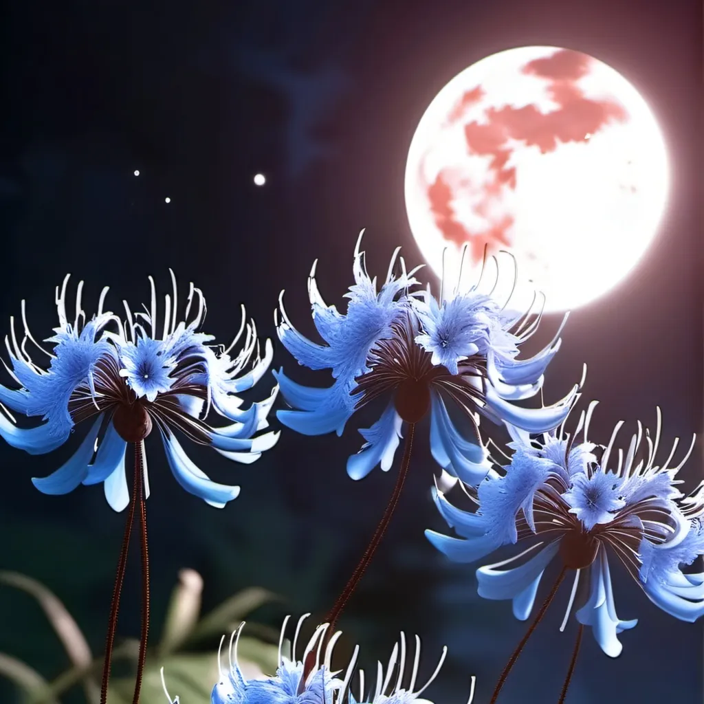 chat with ai character: blue spider Lilly