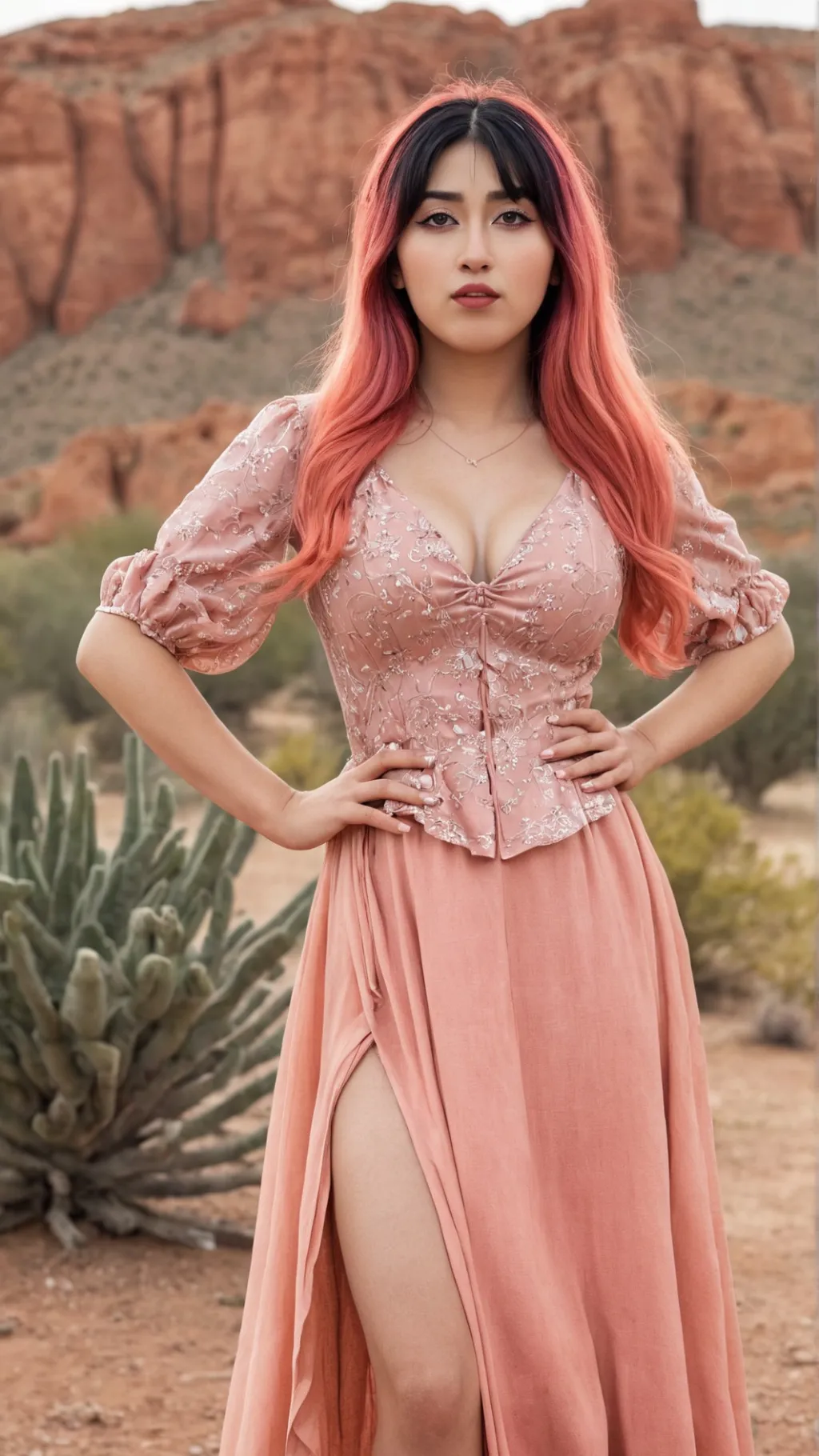 ai character: Rosa background