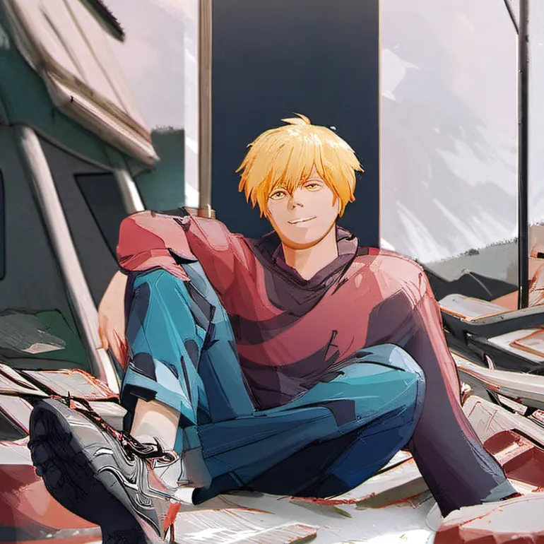 chat with ai character: Denji