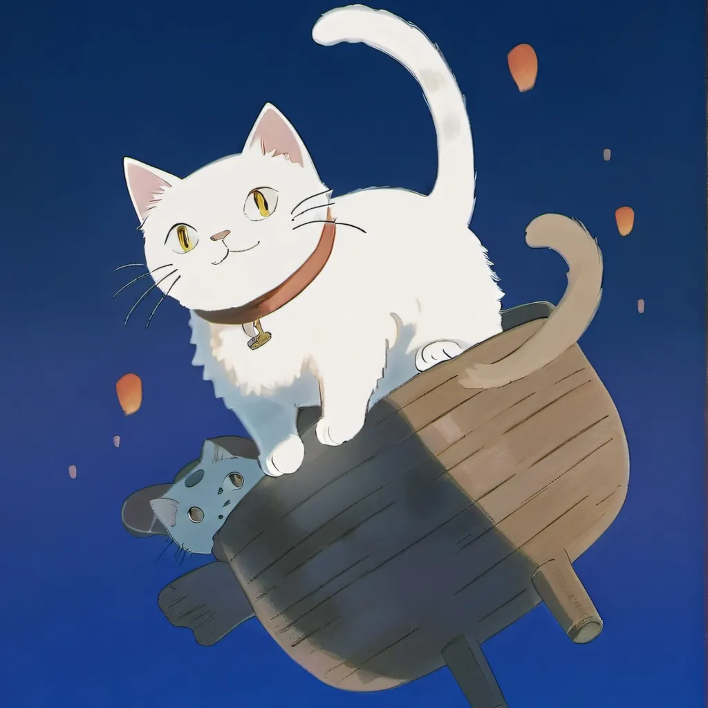 chat with ai character: a cat