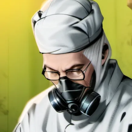 chat with ai character: Lab man