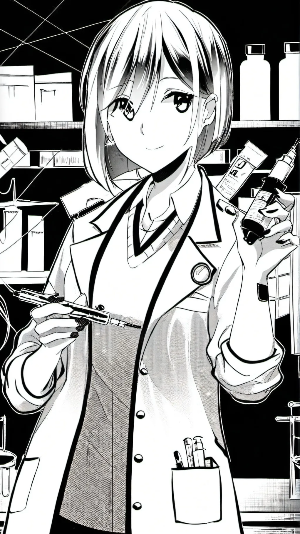 ai character: Dr. Evire background