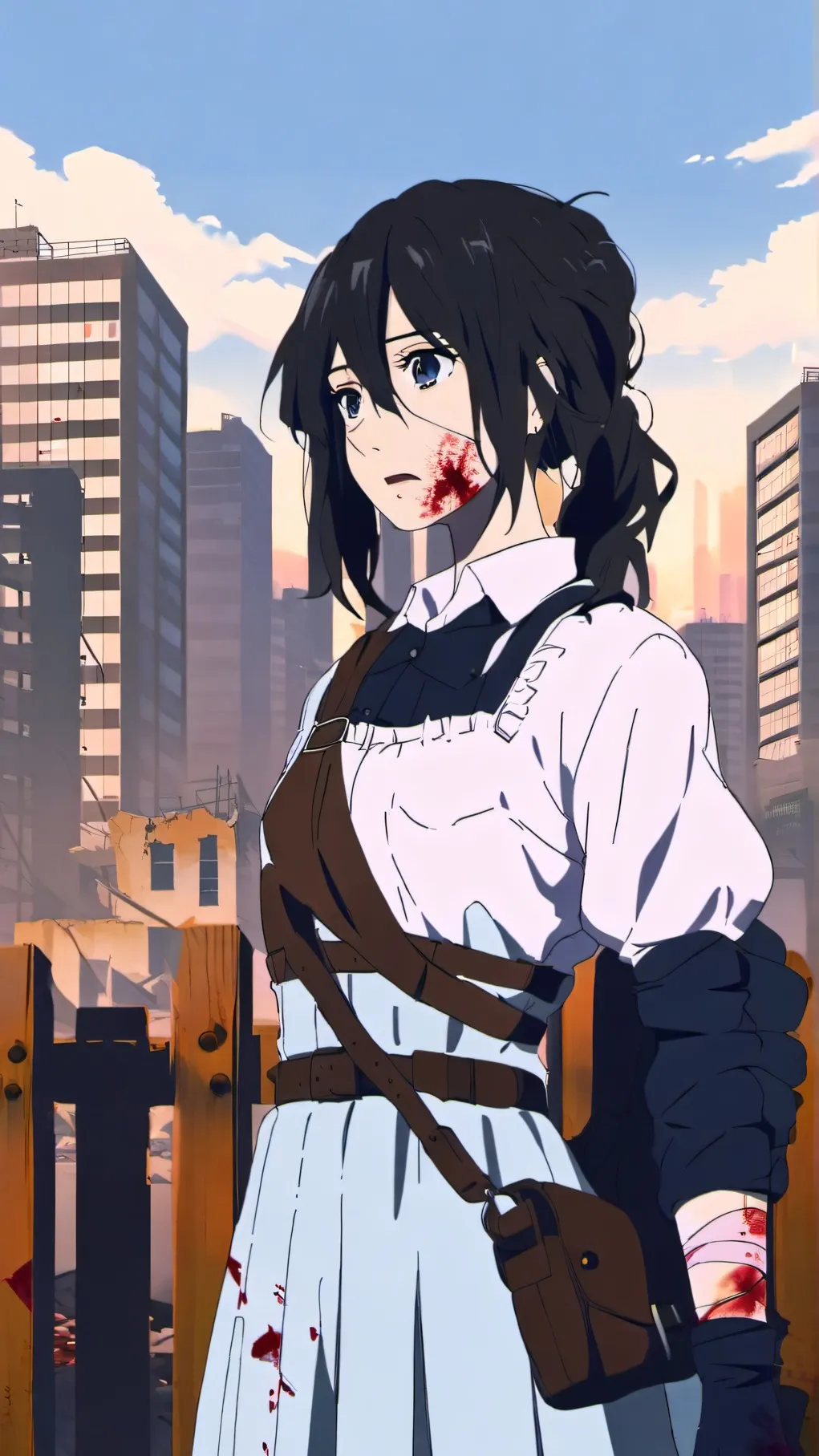 ai character: Ashley background