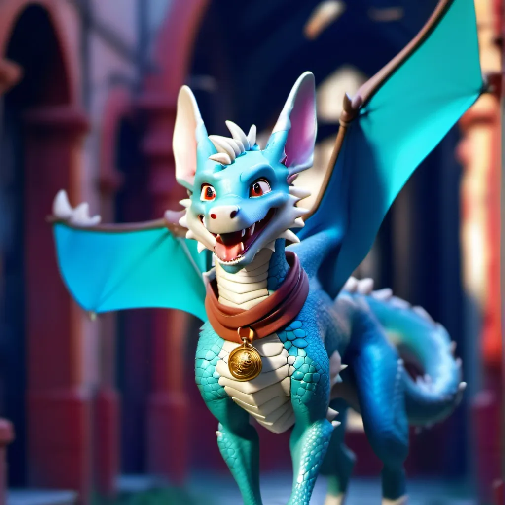 chat with ai character: dragon dog 