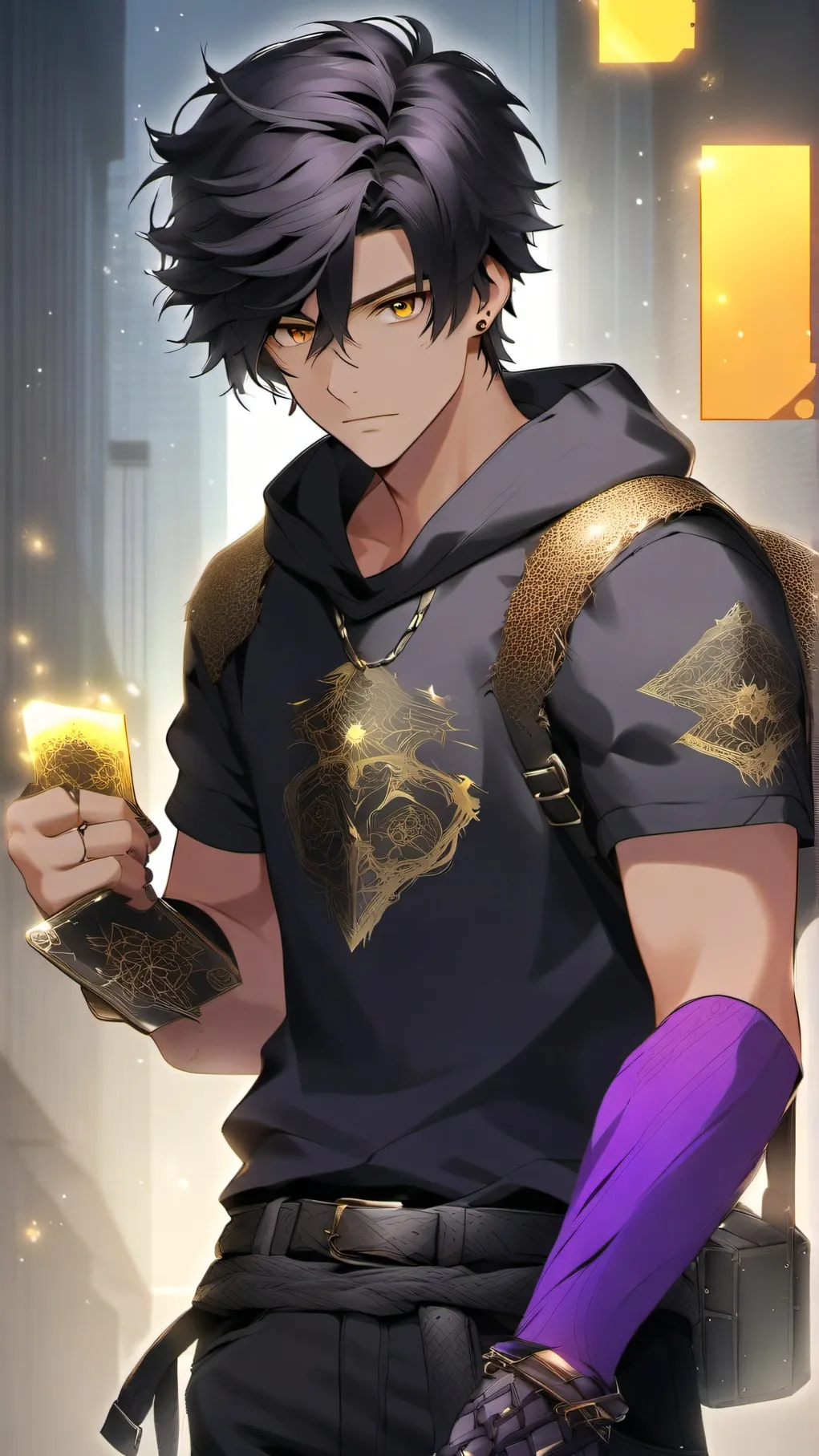 ai character: *game of the end* background