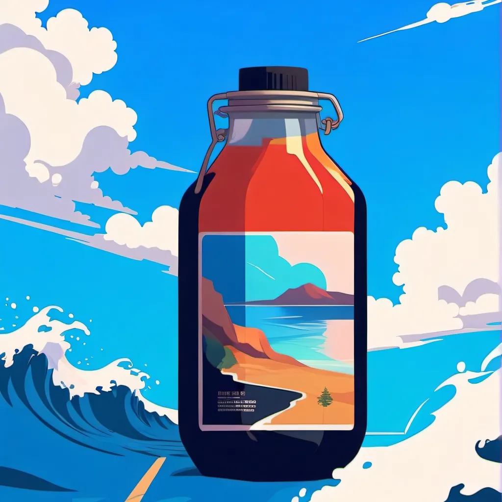 chat with ai character: ocean soda juice
