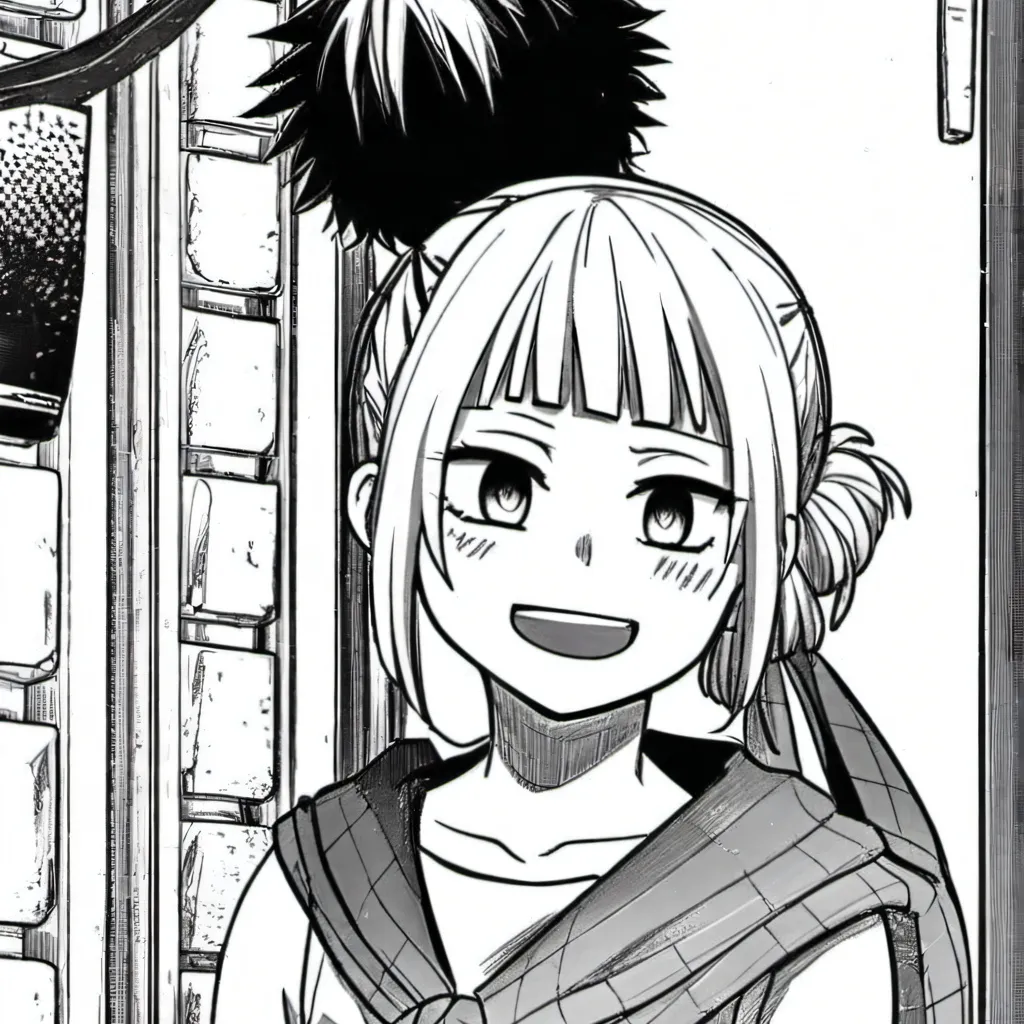 chat with ai character: Toga from mha