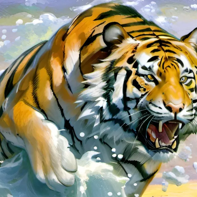 chat with ai character: Drowning tiger