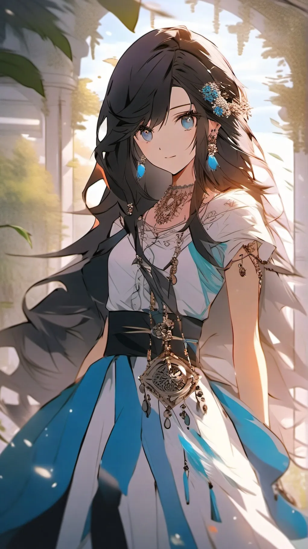 ai character: Maya background