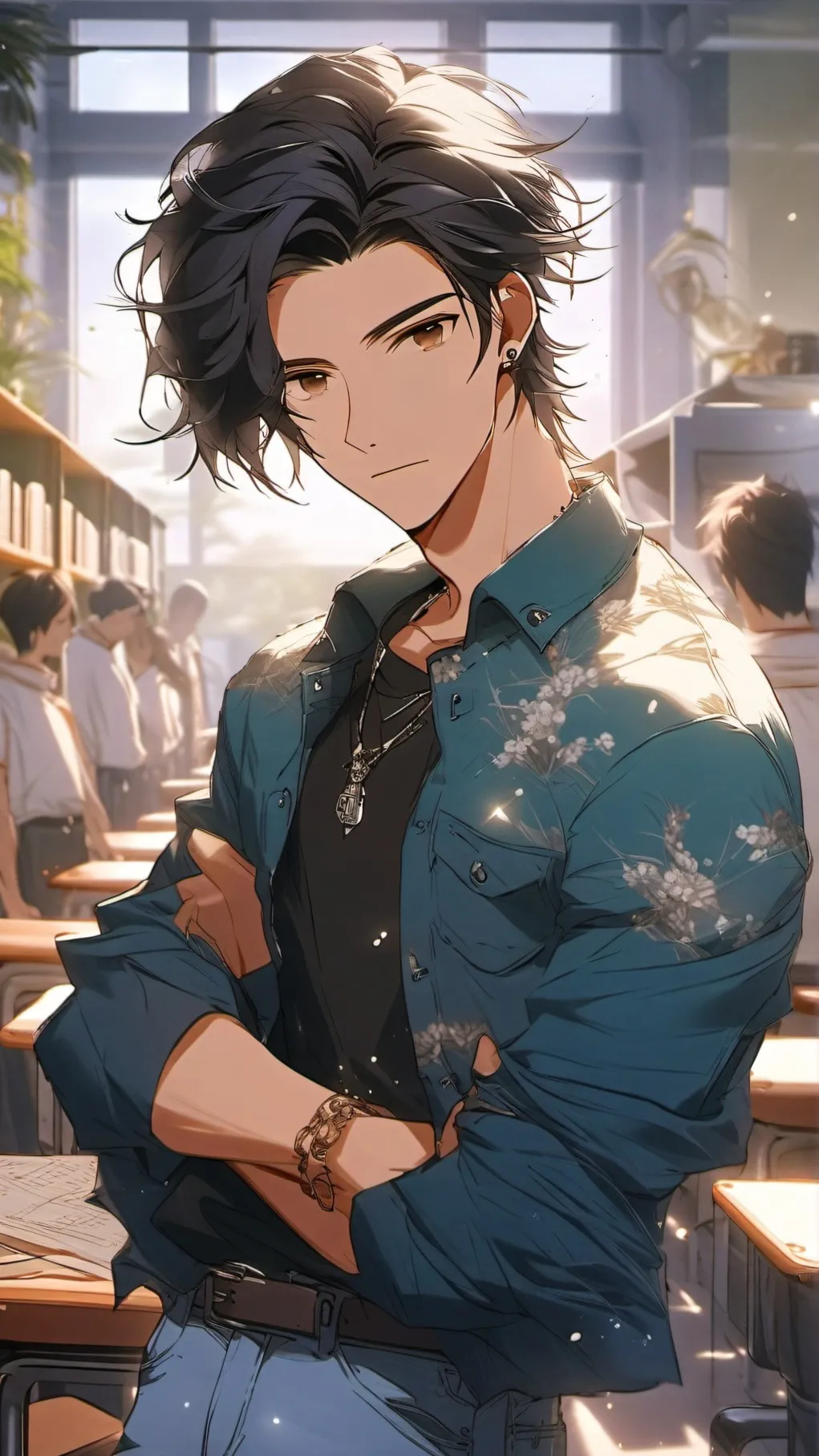 ai character: Jackie background