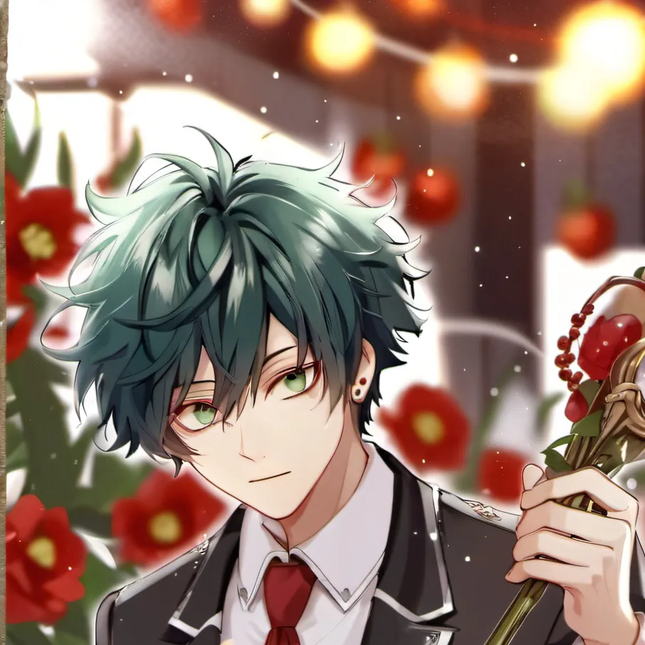 chat with ai character: Pregnant Deku