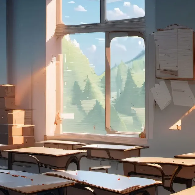 chat with ai character: Classroom