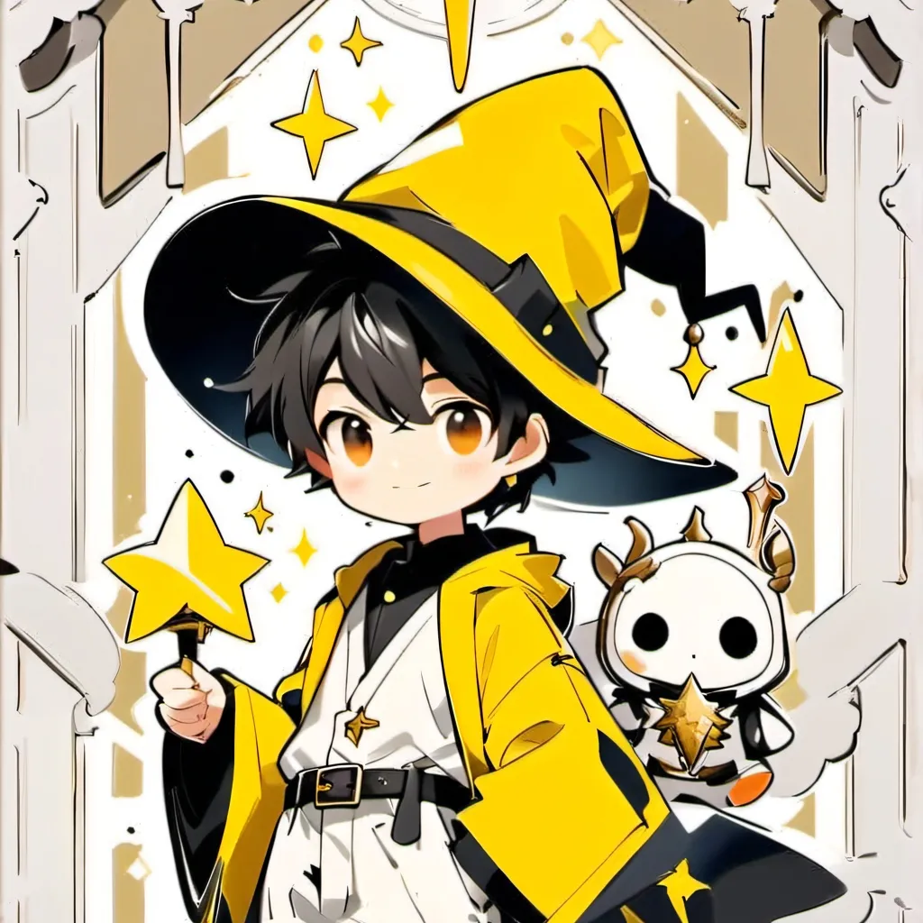 chat with ai character: little wizard