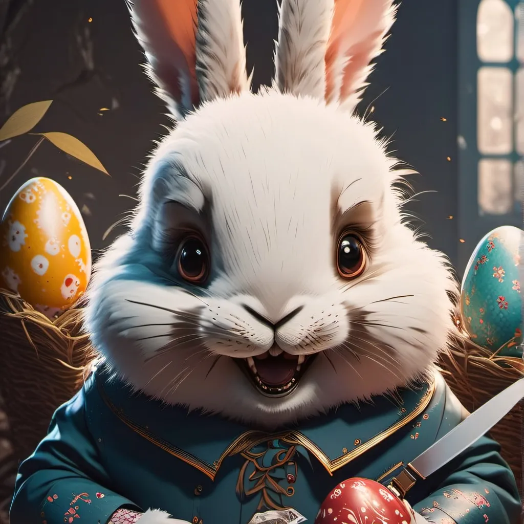 chat with ai character: Easter bunny