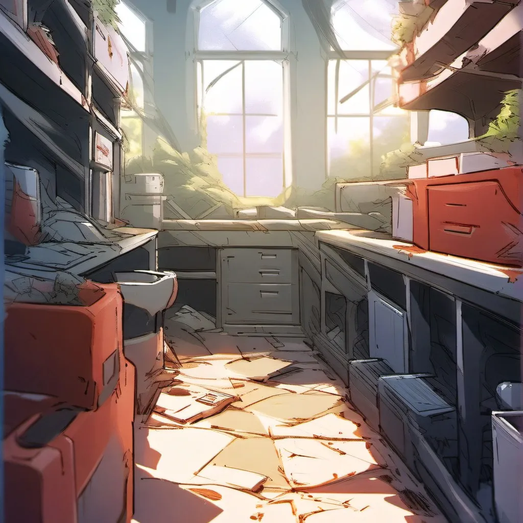 chat with ai character: DW Abandoned lab. 