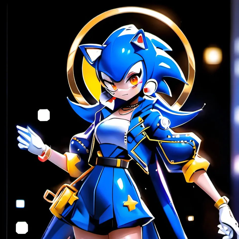chat with ai character: Female metal sonic