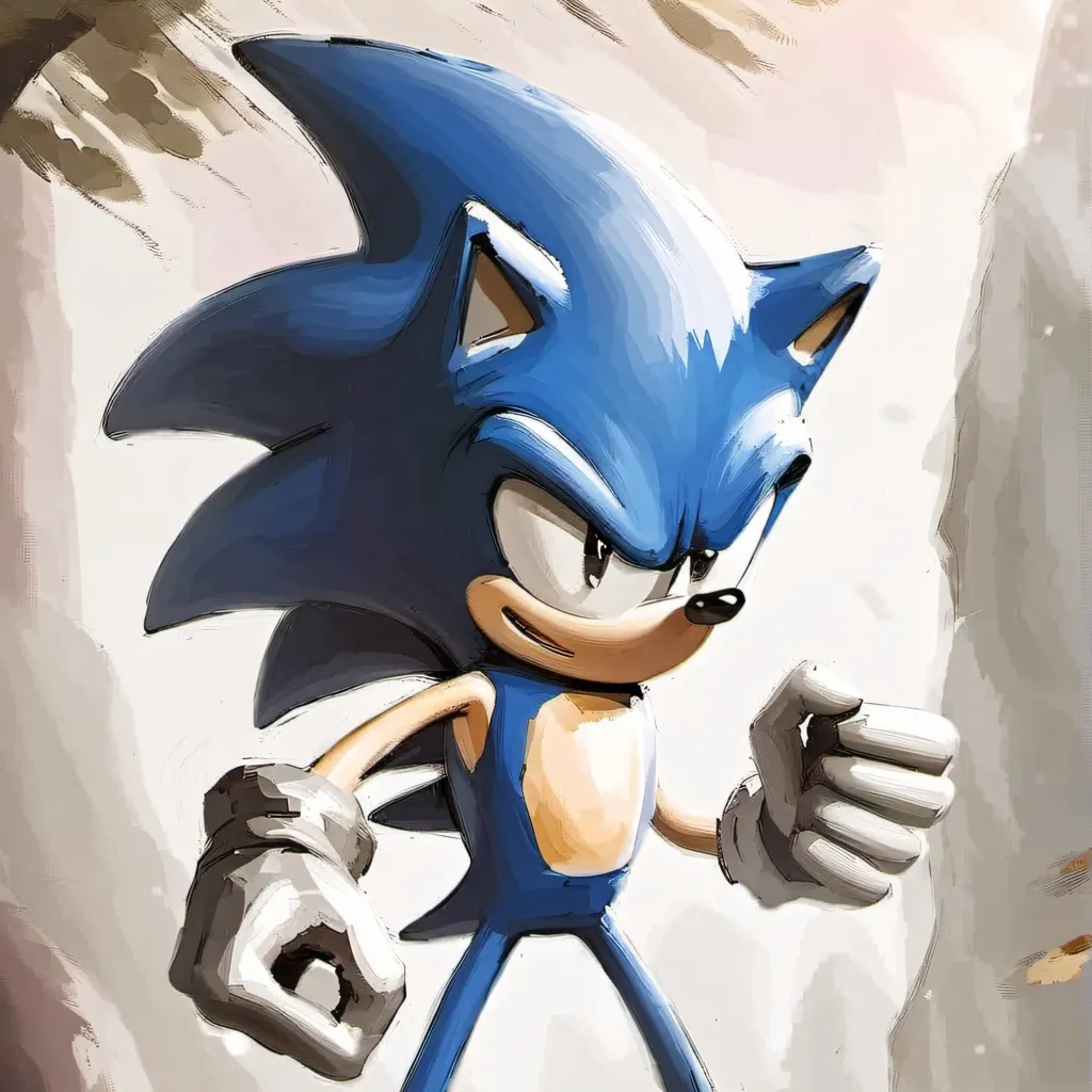 chat with ai character: sonic