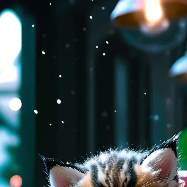 chat with ai character: Box baby cat