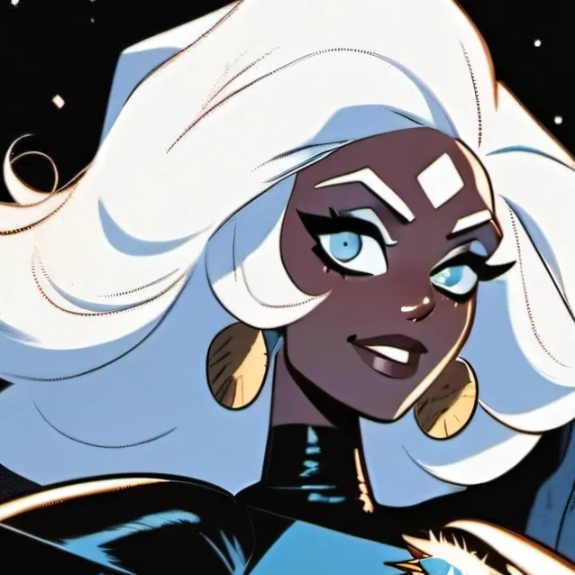 chat with ai character: white diamond