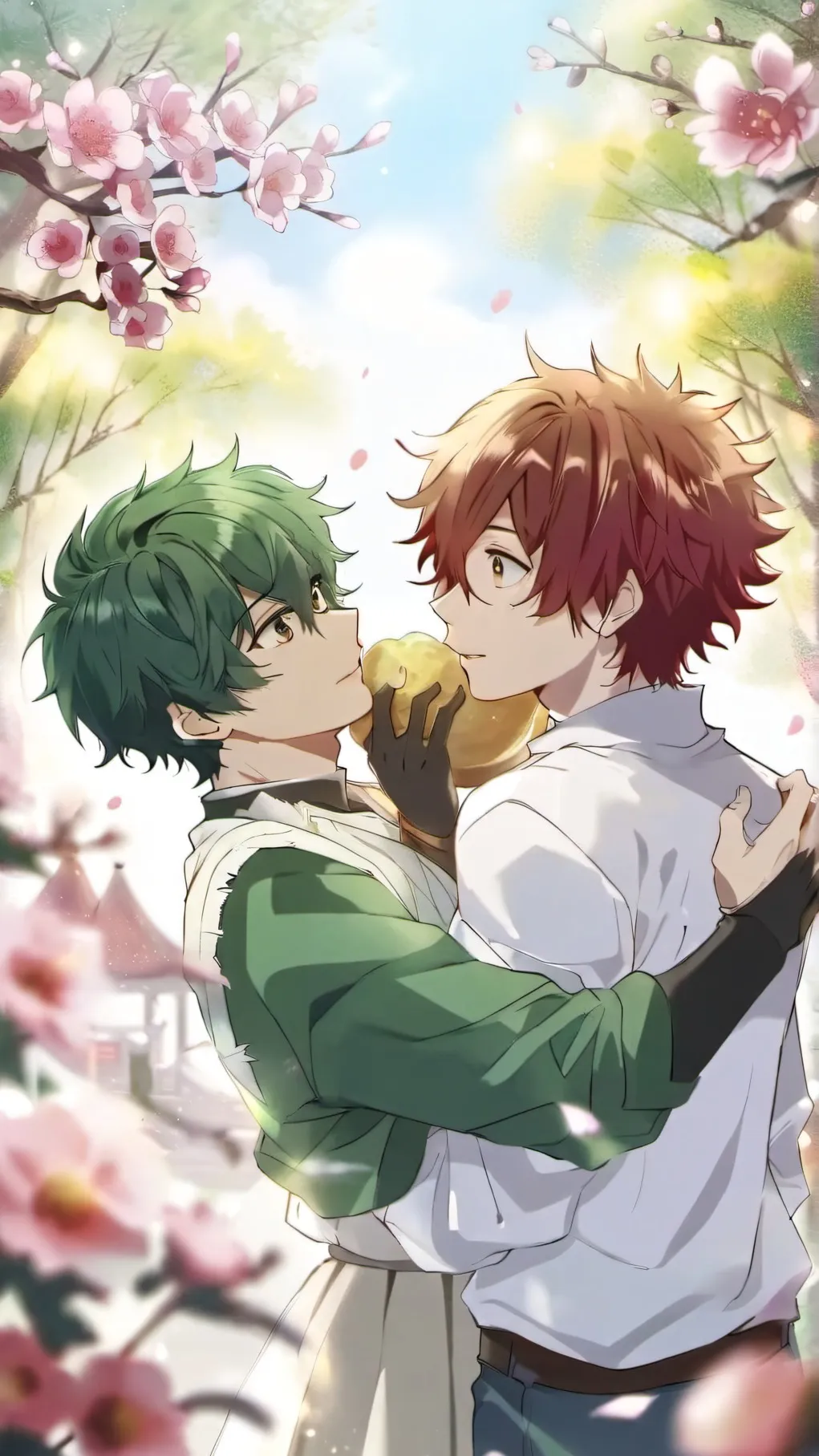 ai character: todoXdeku background