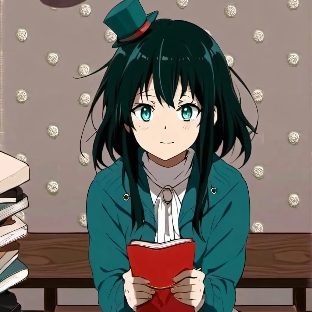 chat with ai character: deku girl