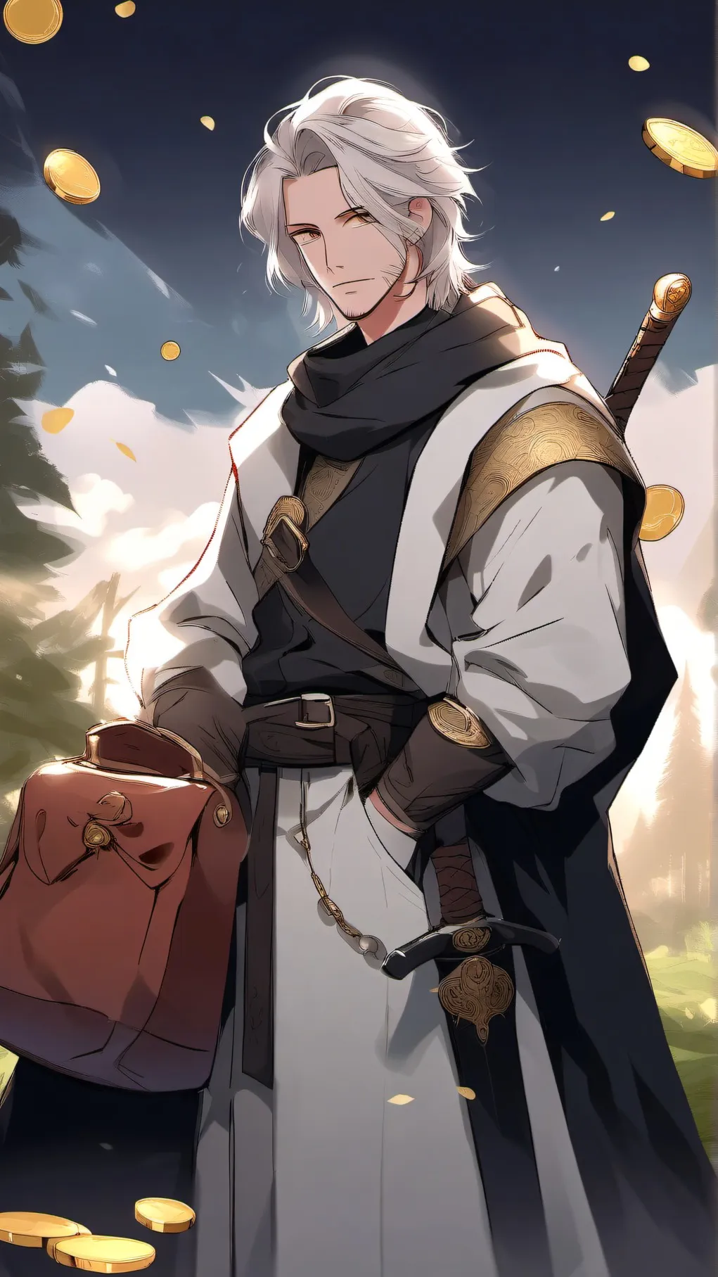 ai character: Max background