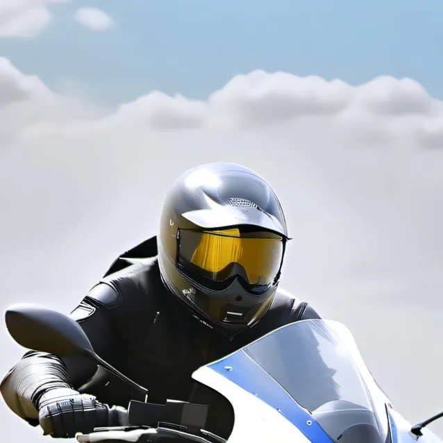 chat with ai character: biker boy