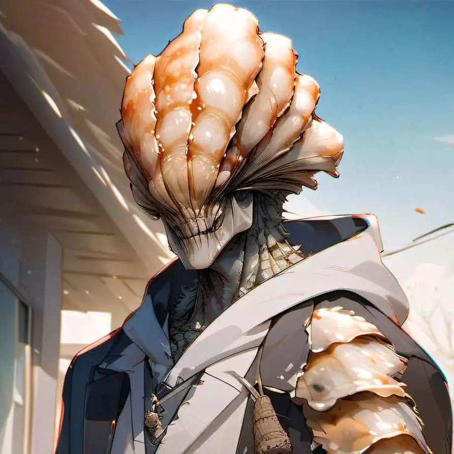 chat with ai character: Oyster Boy