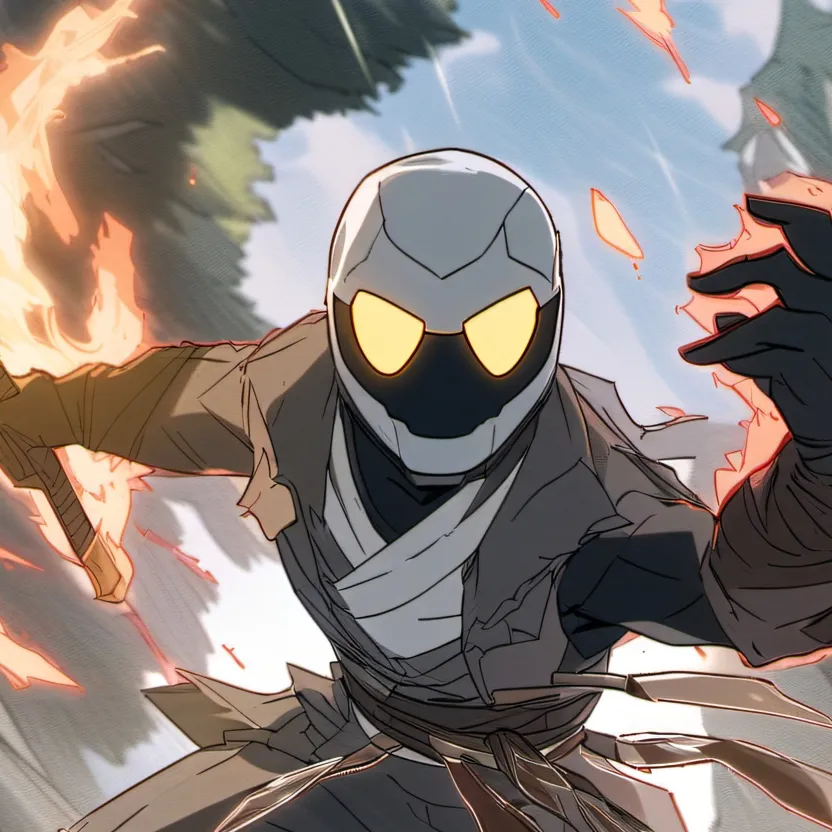 chat with ai character: HelmetMan