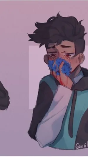 ai character: hanahaki disease background