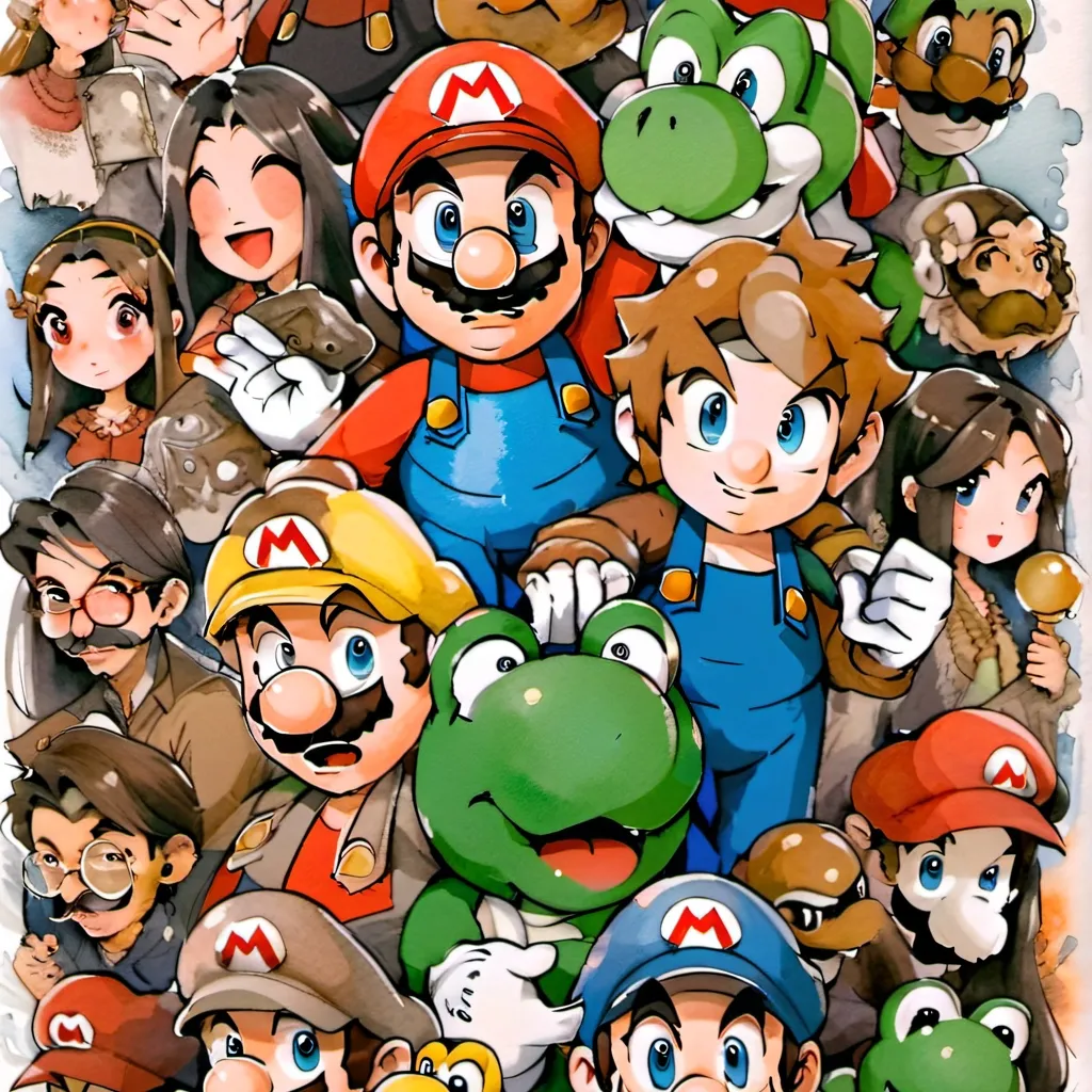 chat with ai character: Mario Bros 2