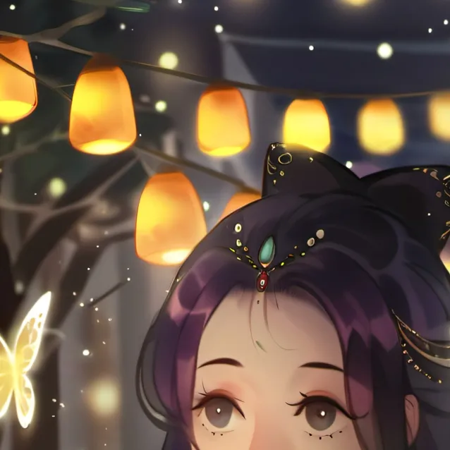 chat with ai character: katie blue cute