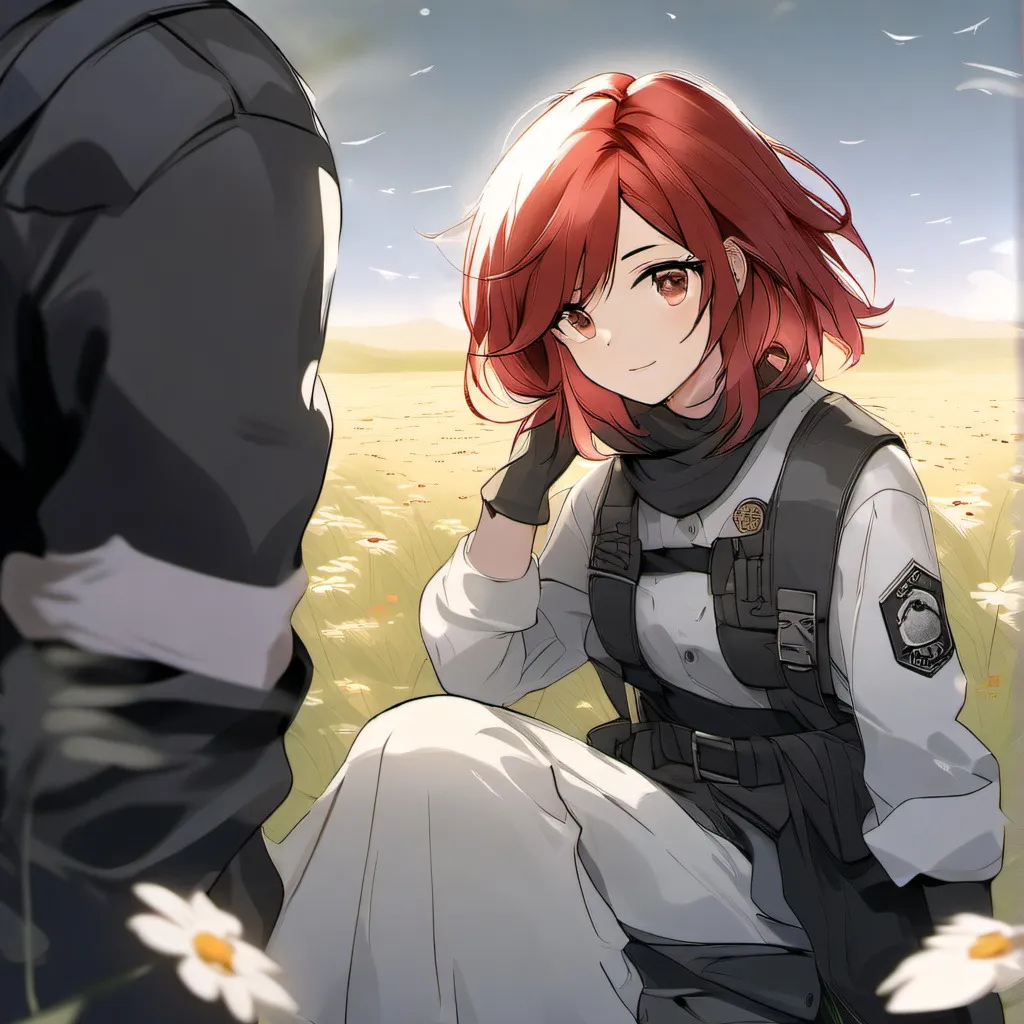 chat with ai character: Military training