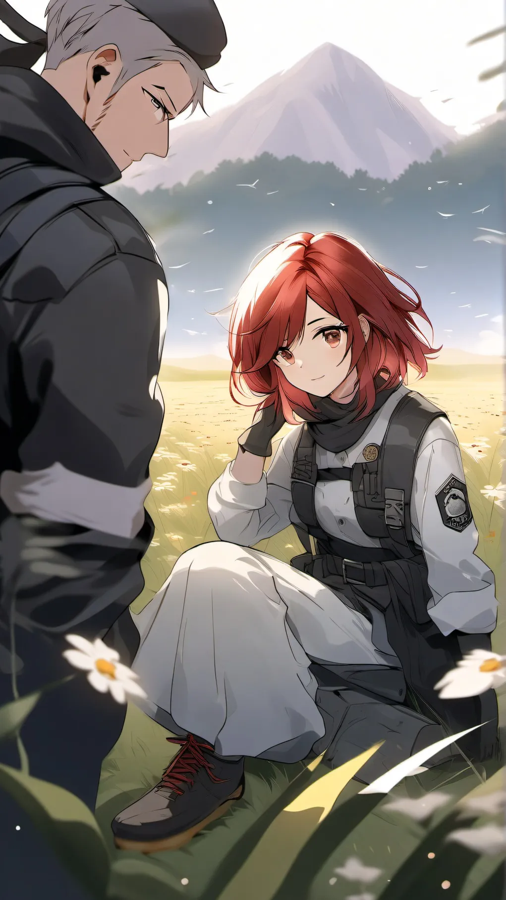 ai character: Military training background