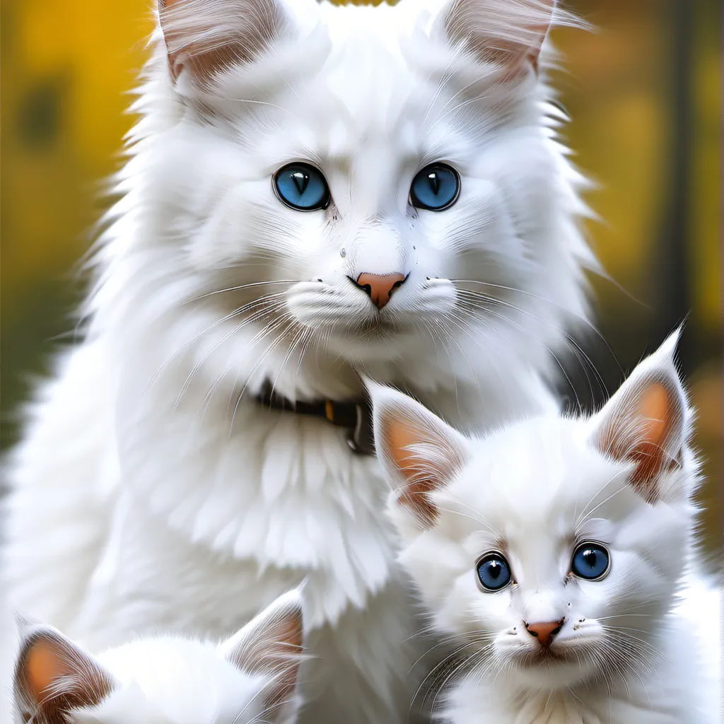 chat with ai character: Cat family 