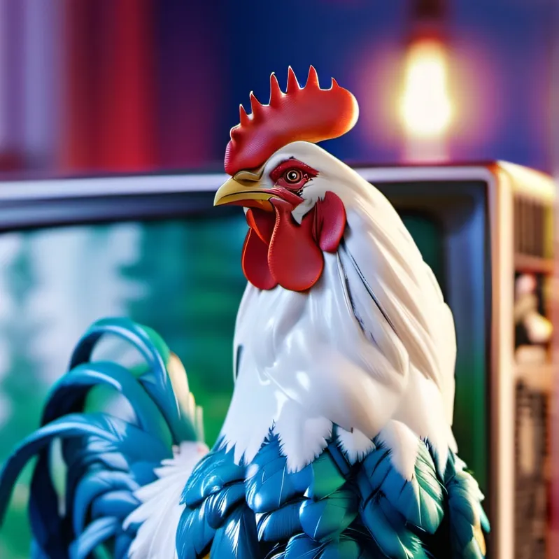 chat with ai character: chicken