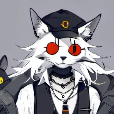 chat with ai character: cartoon cat