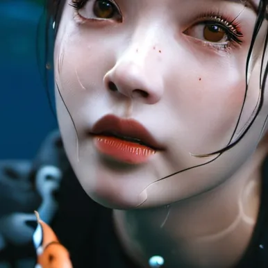 chat with ai character: girl in a pool 
