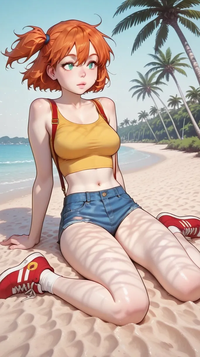 ai character: Misty background