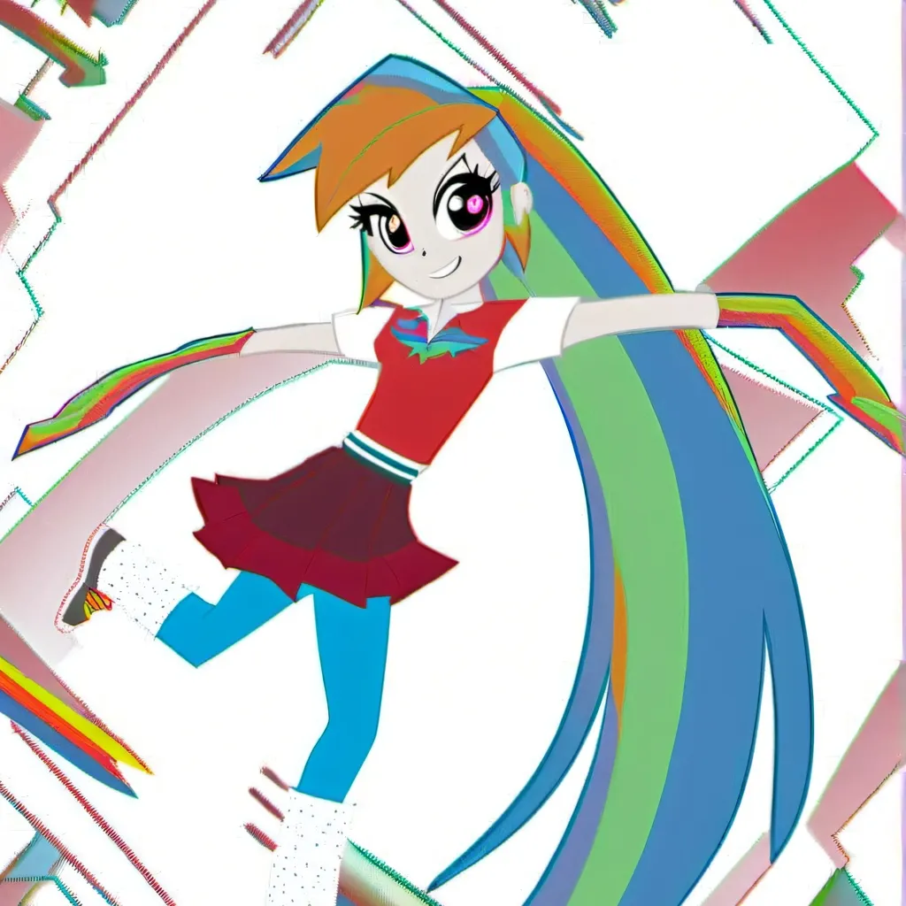 chat with ai character: Rainbow dash 