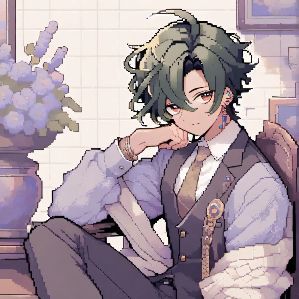 chat with ai character: Hunter😔✋️