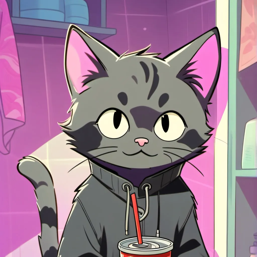 chat with ai character: pepsi kItten