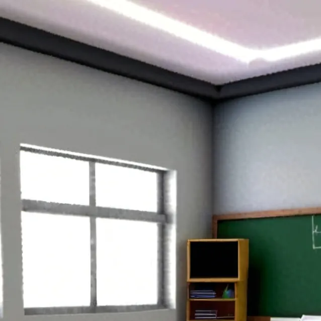 chat with ai character: sala de aula