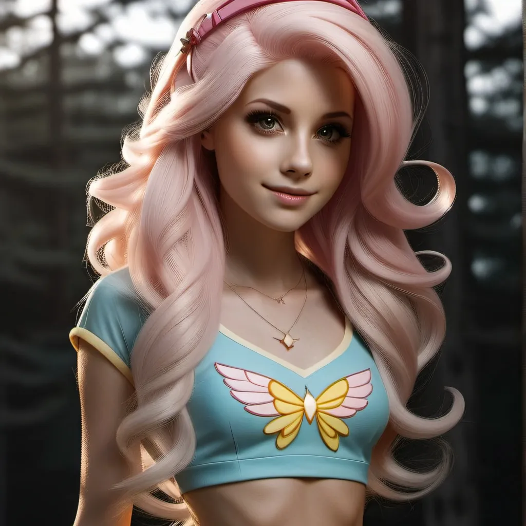 chat with ai character: Fluttershy(Summer)