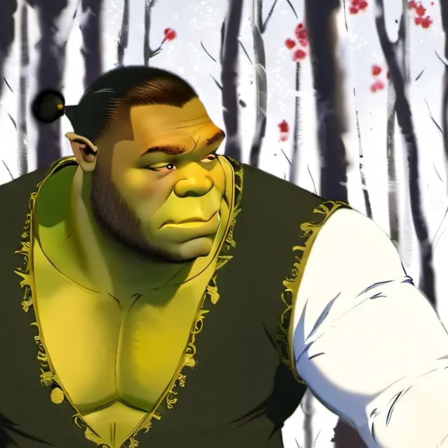 chat with ai character: Shrek daddy