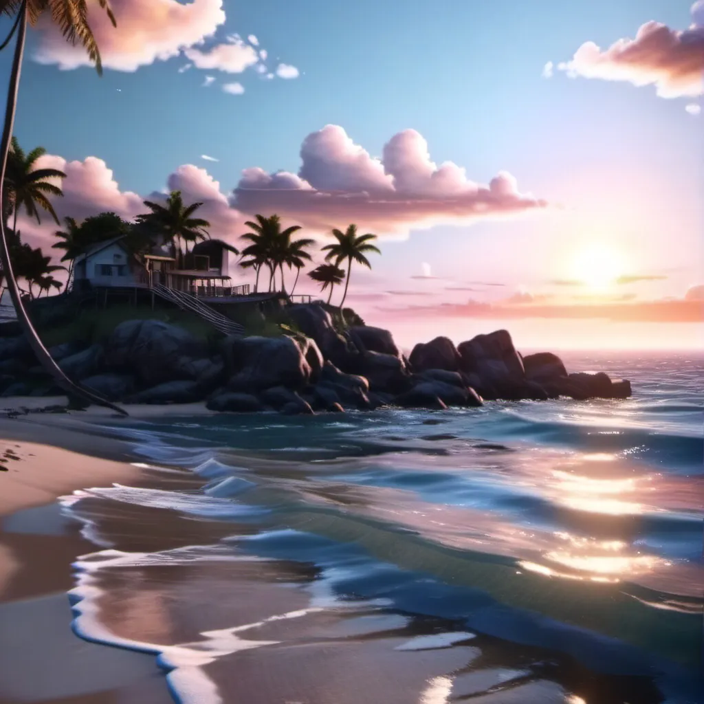 chat with ai character: Beach Vacay 