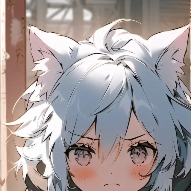 chat with ai character: cute cat girl