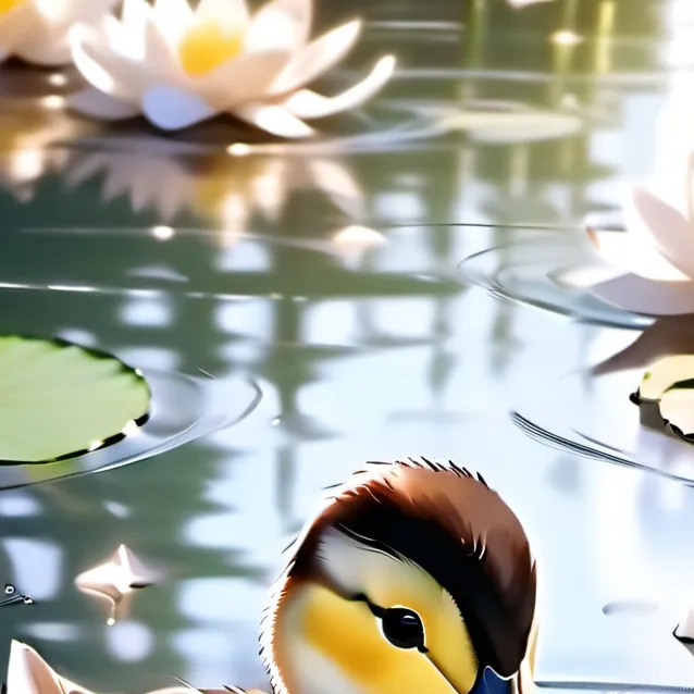 chat with ai character: baby duck 🦆 