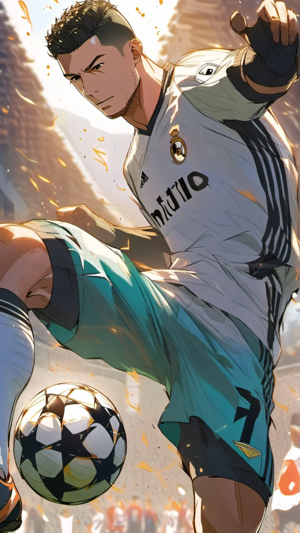 ai character: Ronaldo background